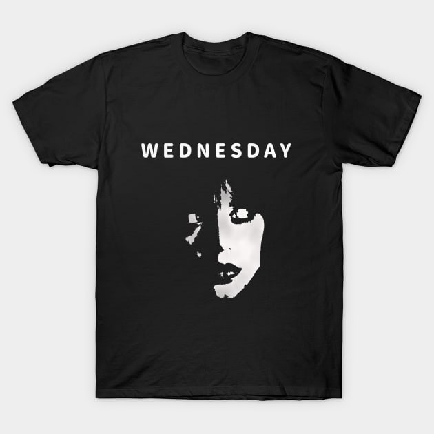 Gothic Wednesday's Eyes T-Shirt by abagold